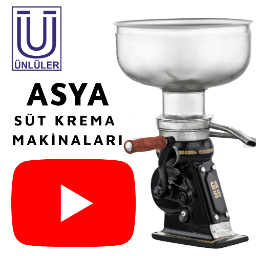 ünlüler ticaret ASYA süt krema makinası