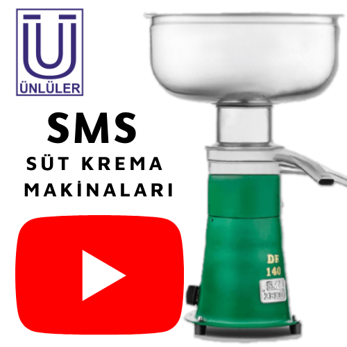 ünlüler ticaret sms süt krema makinası